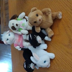4 MCDONALDS FURREAL BABIES AND 2 BUILD A BEAR BABIES...